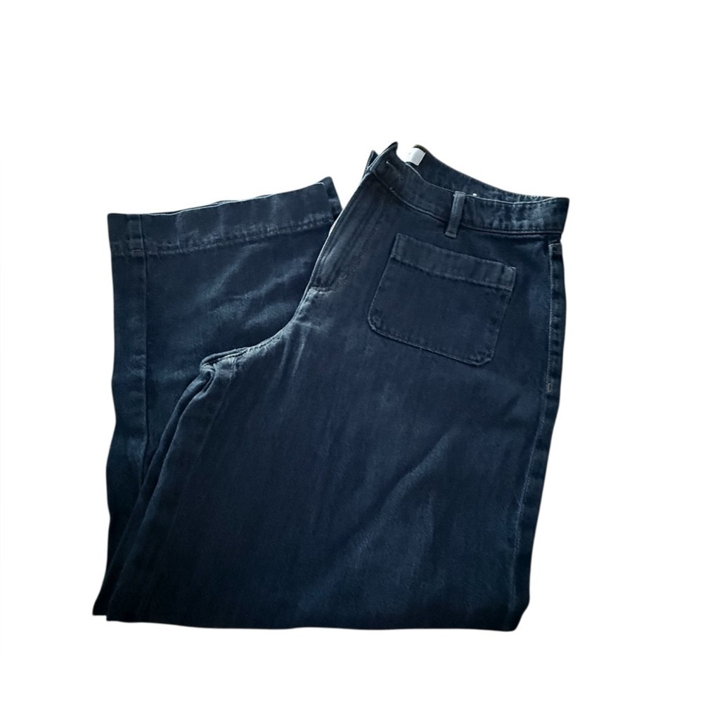 LOFT Outlet | Wide Leg Crop Denim​​​​​